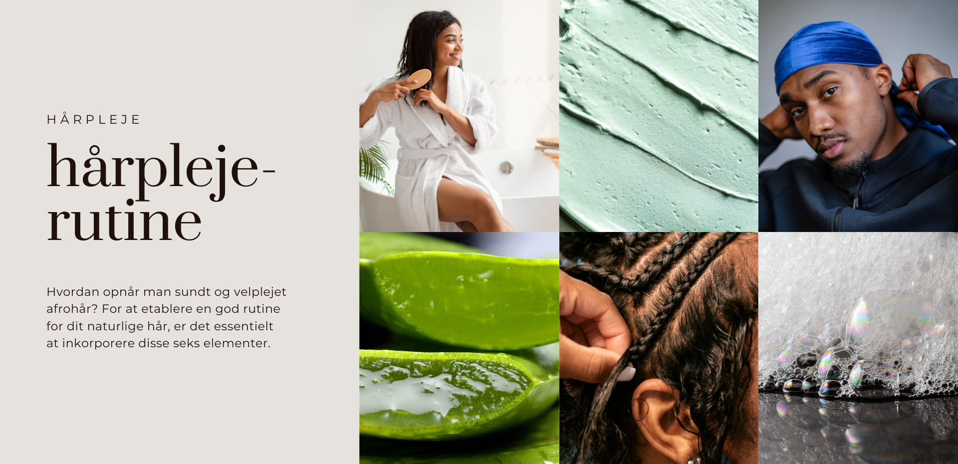 Afrohår – Essentielle elementer i din hårplejerutine