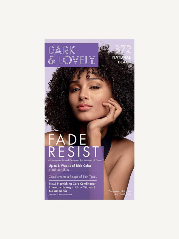 Dark and Lovely – Fade Resist Permanent Hair Color #372 Natural Black