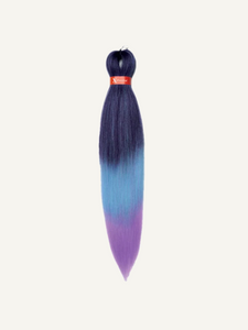 X-Pression – Ultra Braid Pre-Stretched Synthetic Braiding Hair #T3/OM/Blue Lavender