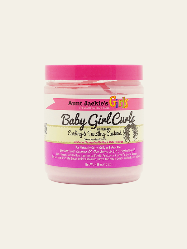Aunt Jackie's – Baby Girl Curls Curling & Twisting Custard