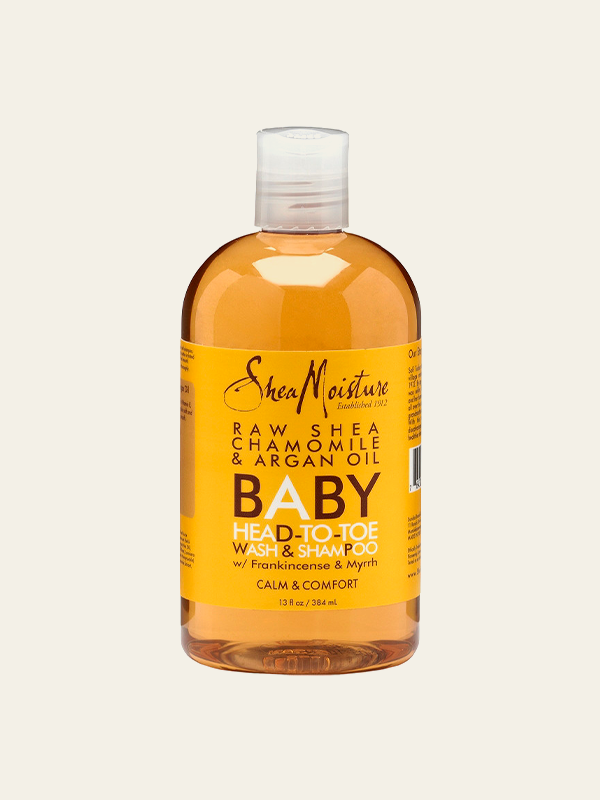 SheaMoisture – Raw Shea Camomile & Argan Oil Baby Head-to-Toe Wash & Shampoo