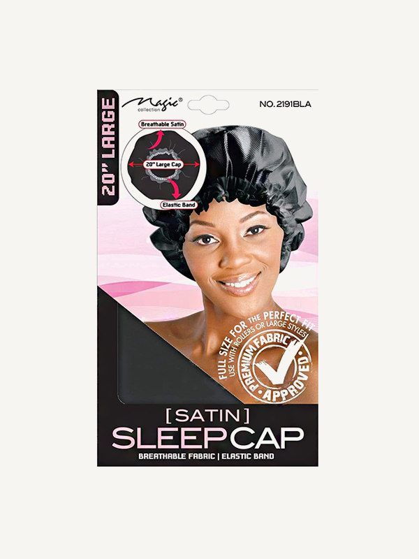 Magic Collection – Large Satin Bonnet Sleep Cap