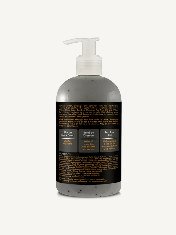 SheaMoisture – African Black Soap Bamboo Charcoal Balancing Conditioner