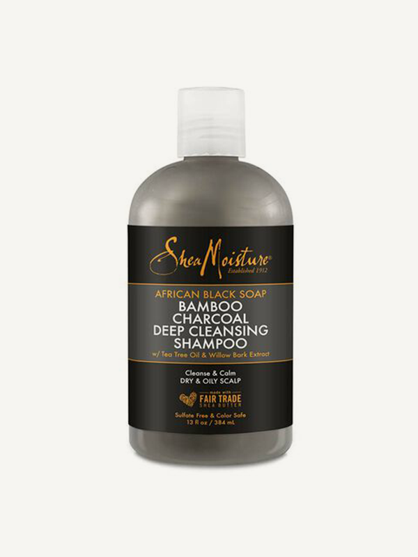 SheaMoisture – African Black Soap Bamboo Charcoal Shampoo