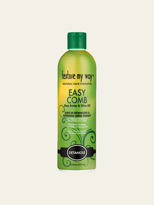 Texture My Way – Easy Comb Leave-In Detangling & Softening Crème Therapy